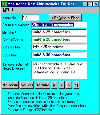  Cliquer pour Telecharger Mes Acces Net V 1.00 